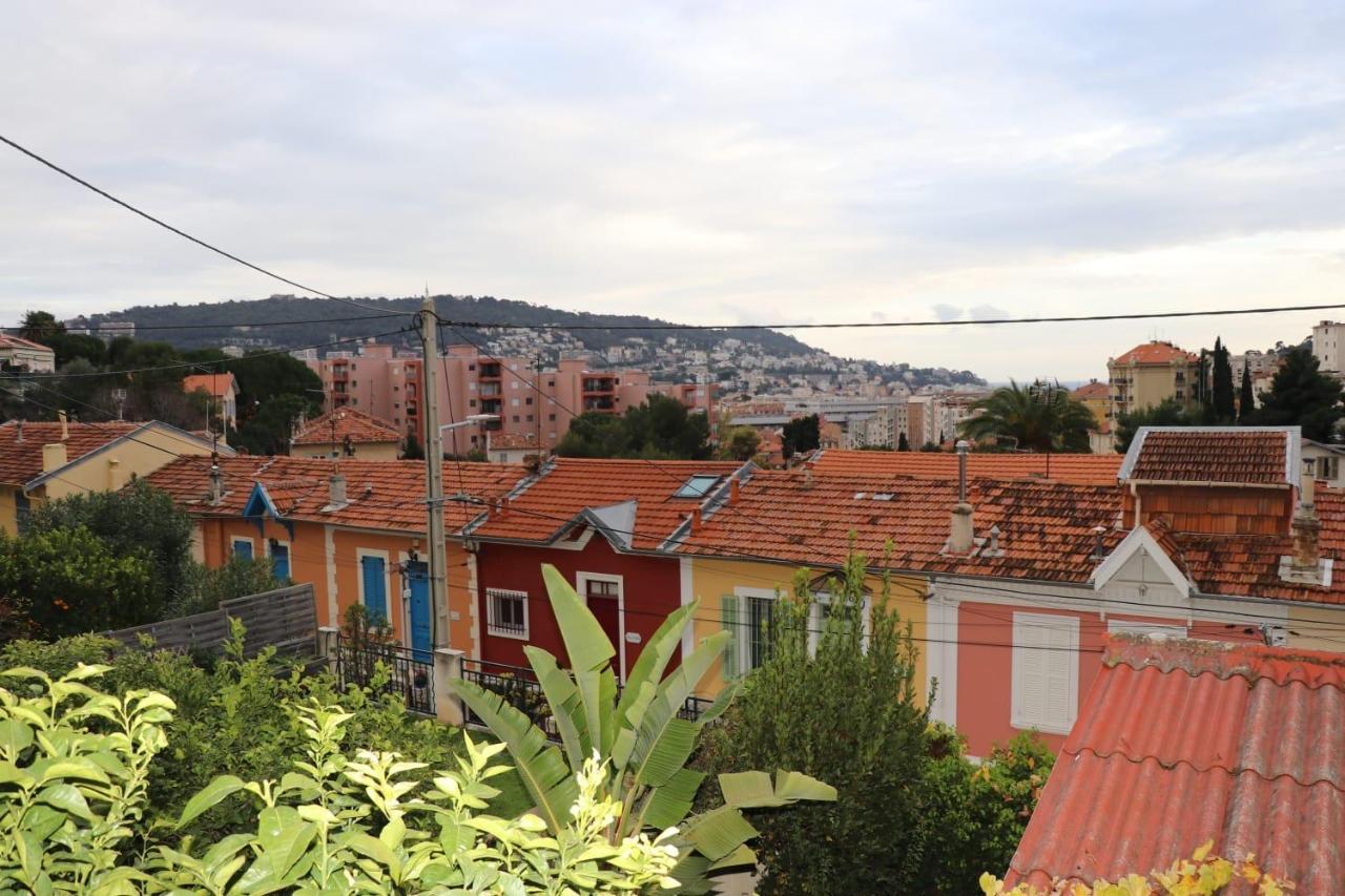 Maison Nicoise Au Calme Vue Mer Nice Eksteriør billede